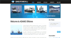 Desktop Screenshot of adamsoffshore.com